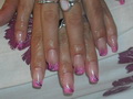 porcelán akrillal diszitve