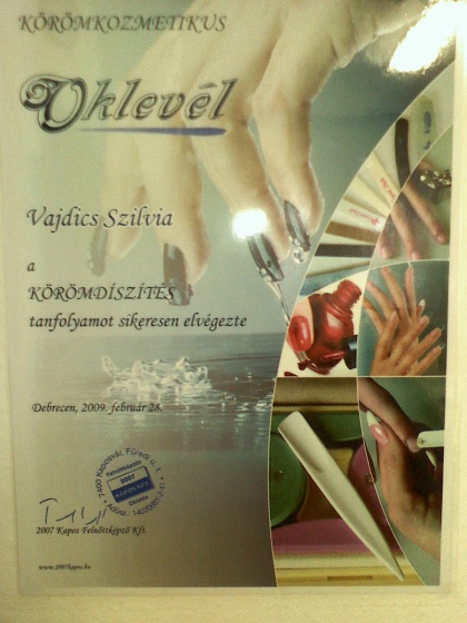Vajdics Szilvia - Oklevél - 2010-02-22 15:28